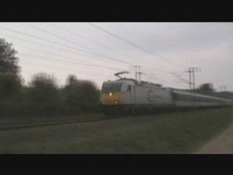 Marche d'essai Traxx E186 162-4 Euro Cargo Rail