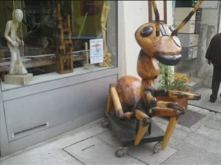 Jean-Yves le scuplteur sur bois!