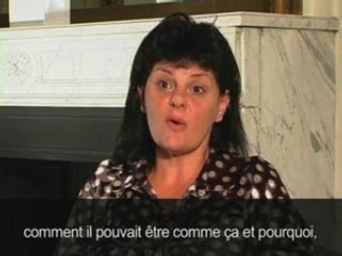 Murielle, victime de violences conjuguales