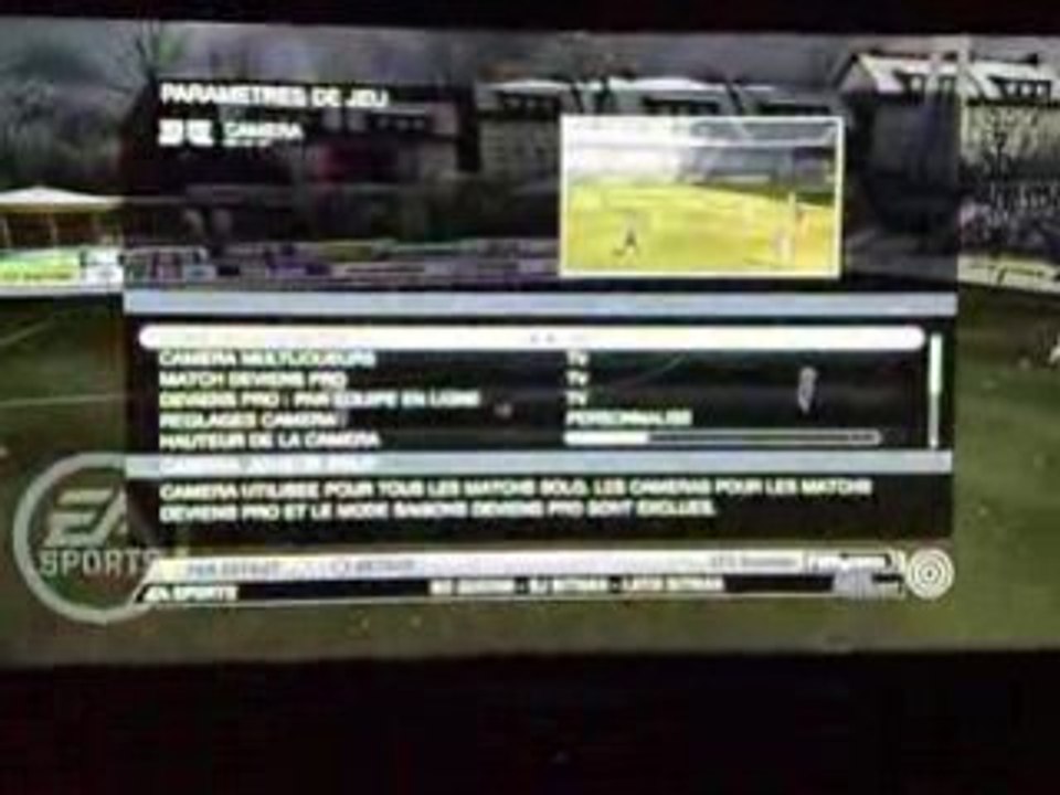 Il neige dans Fifa 09 - Partie 2