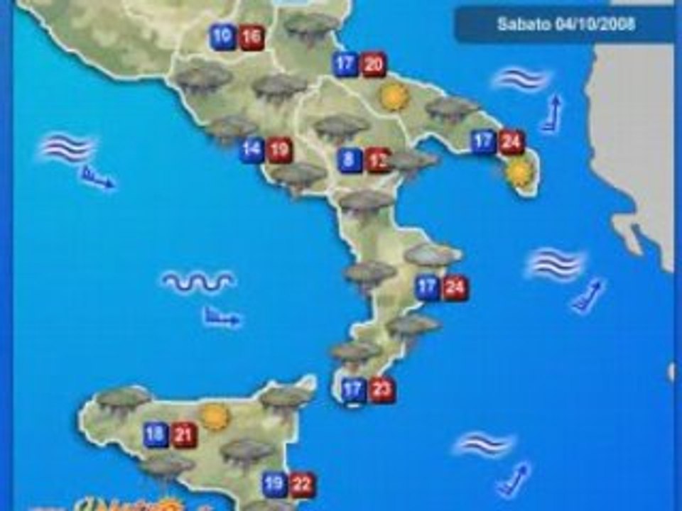 Video Meteo 4 Ottobre