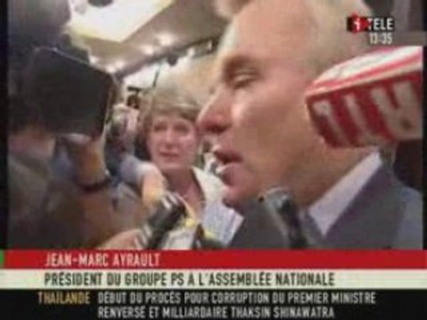 Jean-Marc Ayrault réélu Président du Groupe Socialiste