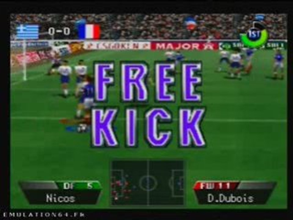 International Superstar Soccer 64 (N64)