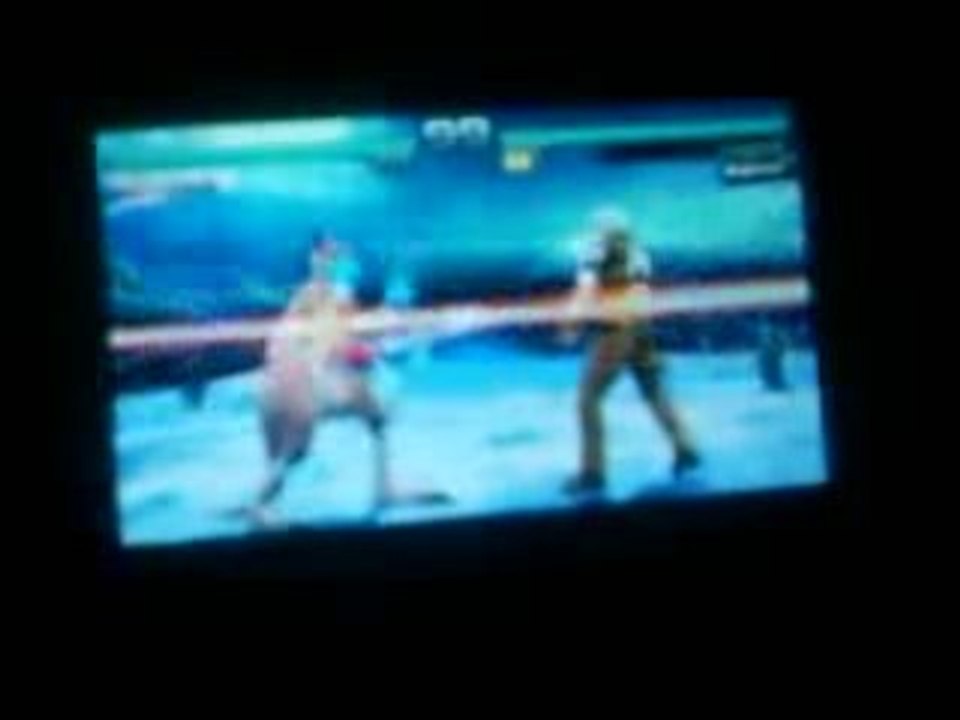 Tekken Dark Resurrection- Lee VS Roger Jr