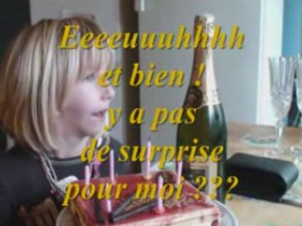Anniversaire à Maïwenn