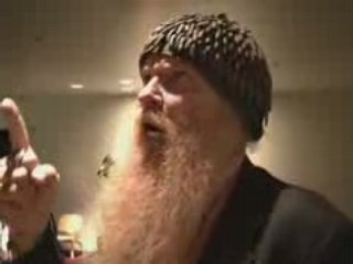 Billy Gibbons and his strange african cap