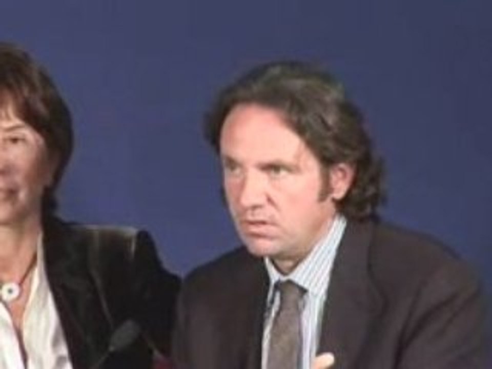 conf presse ump 15 septembre 2008: F.Bayrou, imposture?
