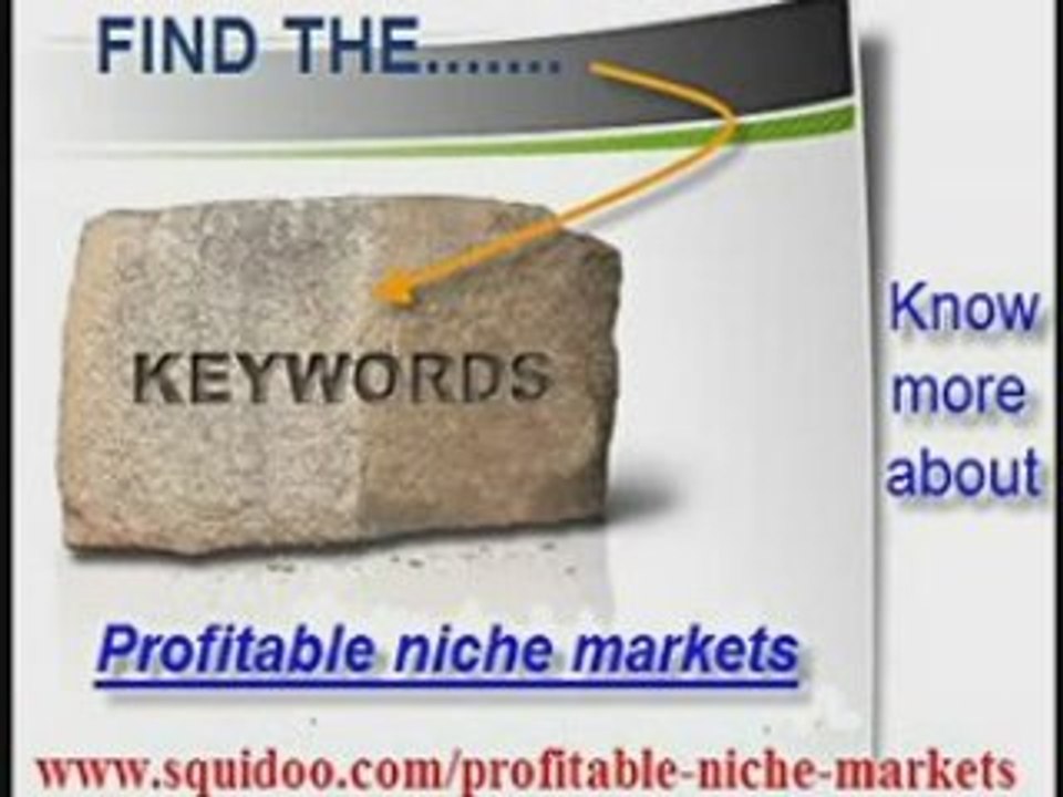 Profitable Niche Markets