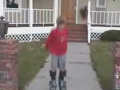 Jumping Stilts used by Nick Go Air Trekkers Stilts