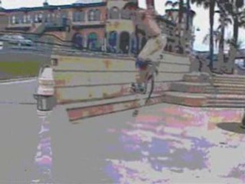 Jumping Stilts Santa Monica Pier