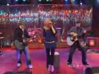 Fergie - Big Girls Don't Cry(live AOL)