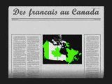 des francais au canada