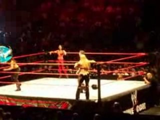 Les Divas au WWE RAW LIVE TOUR 2008 à Paris Bercy
