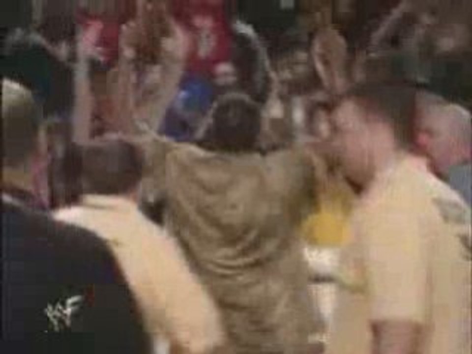 Jericho vs Benoit vs Stone Cold King of the ring 2001 part 2