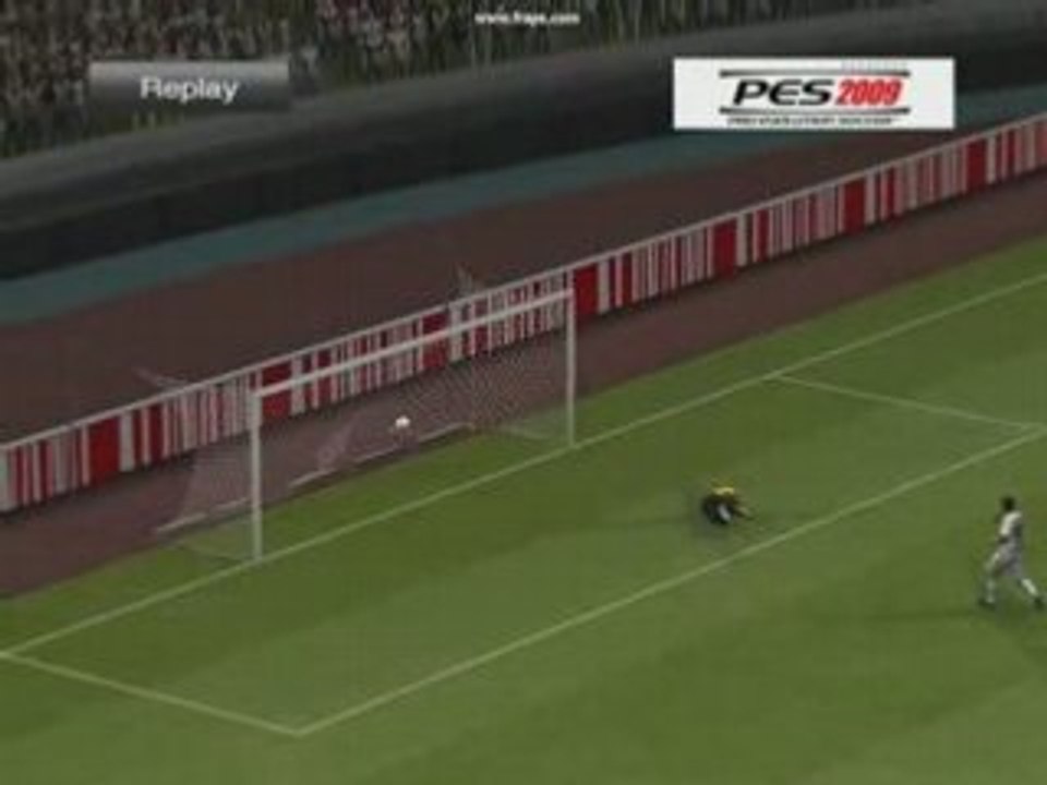 Manchester United - Scholes Goal (PES 2009 Demo)