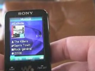 Test Sony Walkman NWZ-S730 par GMP3
