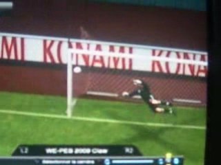 But Nani reprise de volée PES 2009