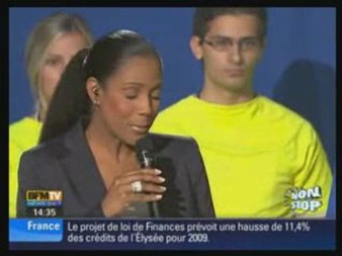 Les apprentis huent le nom de Nicolas Sarkozy