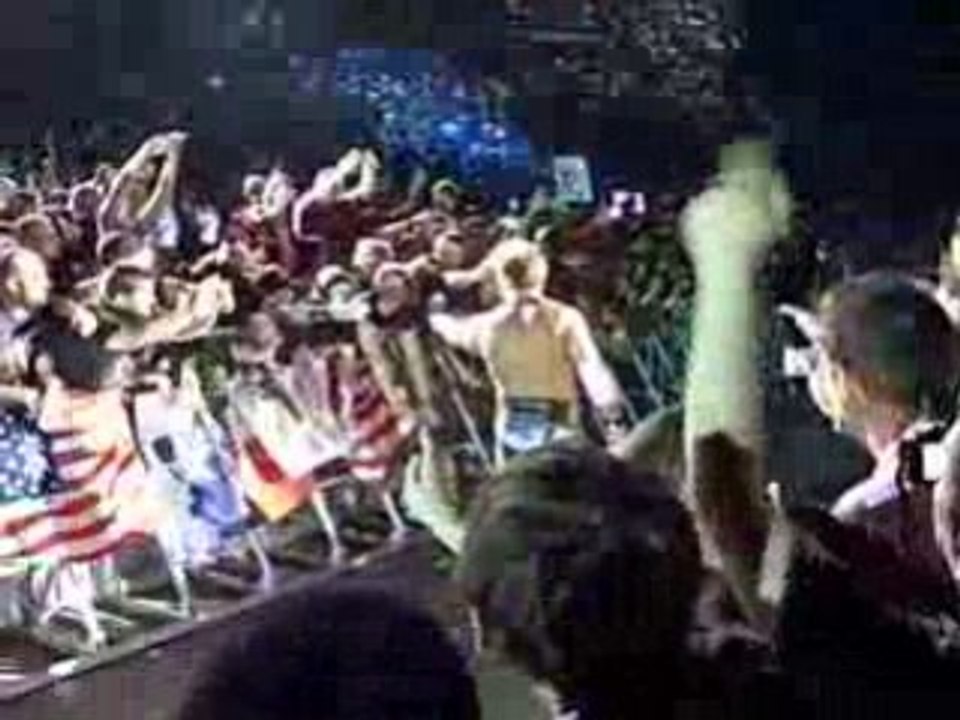 entrée de chris jericho (raw paris 27.09.08)
