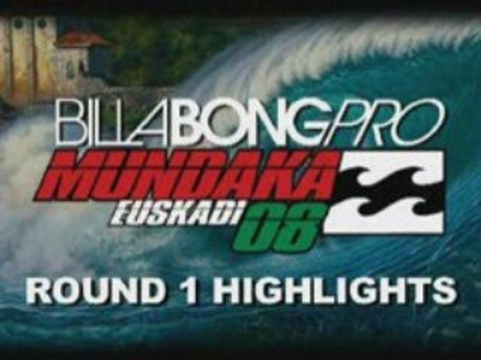 Meilleurs vagues du round 1 (Billabong pro Mundaka 2008)