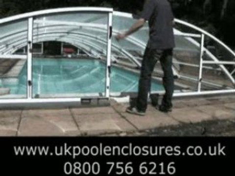 Telescopic Swimming Pool Enclosures, Low Profile