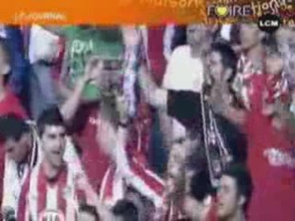 Incidents  Atlético Madrid-marseille