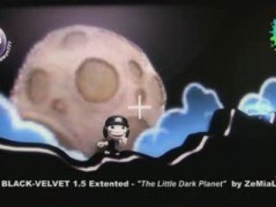 Little Big Planet - Black-Velvet 1.5 "Extented"