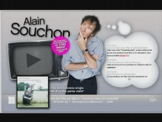 Alain Souchon - "Parachute doré" - sur son site