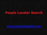 People Locator Search