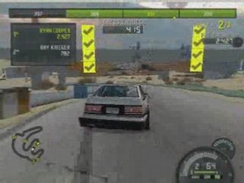 Need For Speed ProStreet Grip King Defeated Part 2 In AE86