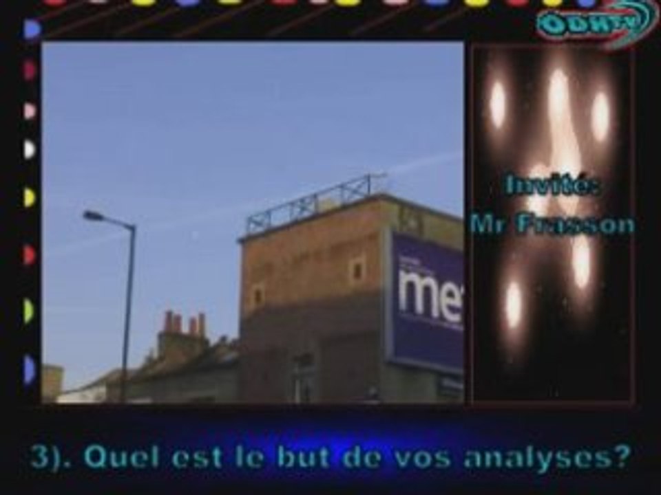 Mr Frasson: 1). Le But des Analyses