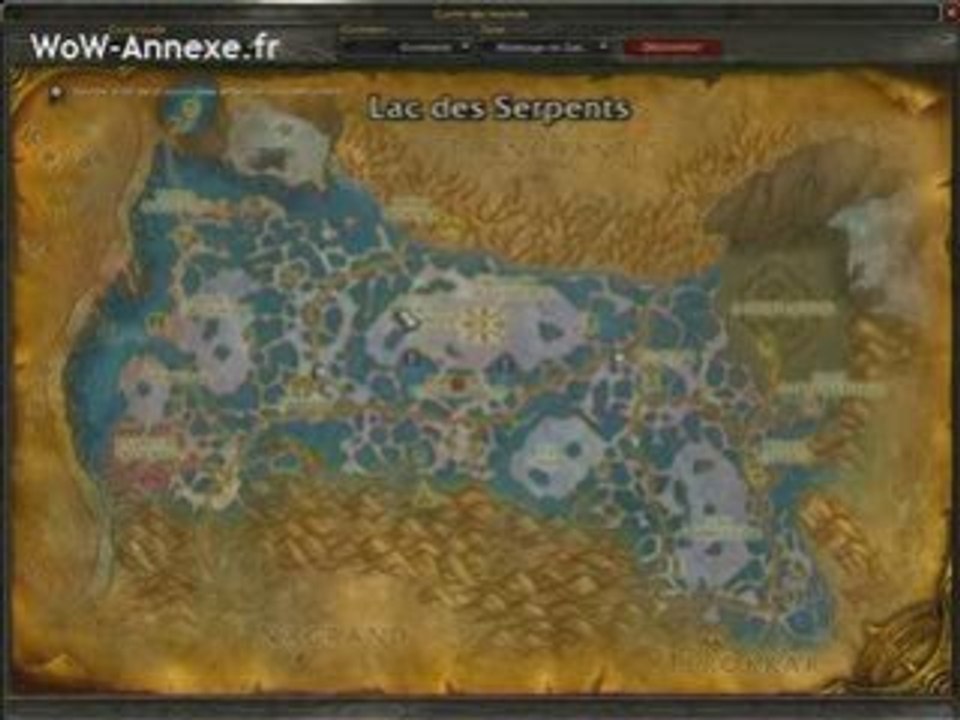 WoW : La zone Marécage de Zangar
