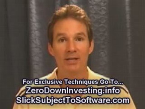 Pt. 4 No Money Down Real Estate Investing - Bad Credit OK