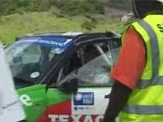 Paul Bourne Incident 2008 Barbados Rally