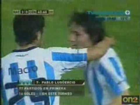 Racing 4 Rosario Central 1 - Apertura 2008
