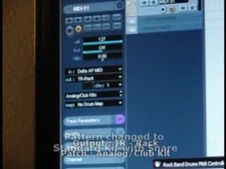 Rock Band Drums Midi Controller