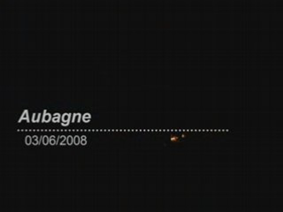 Orage à Aubagne