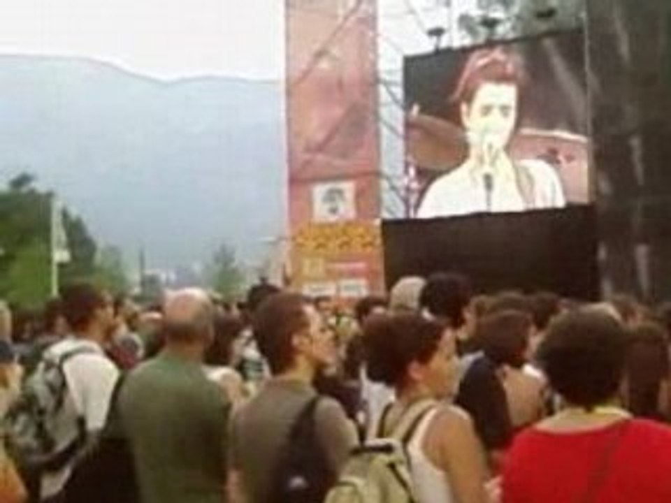 Pauline Croze Festival Musilac 2008 "M'en voulez vous"