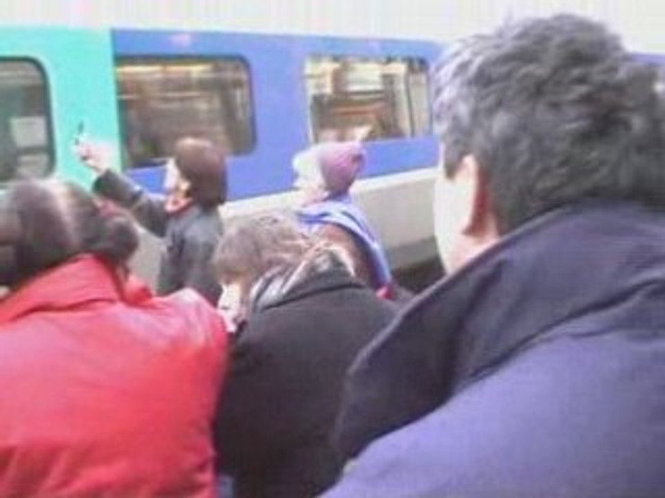 Départ de mu et alain