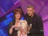 Justin Timberlake Sharon Osbourne Awards