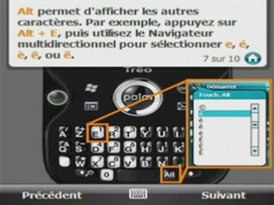 Palm Treo Pro - Visite Guidée 05