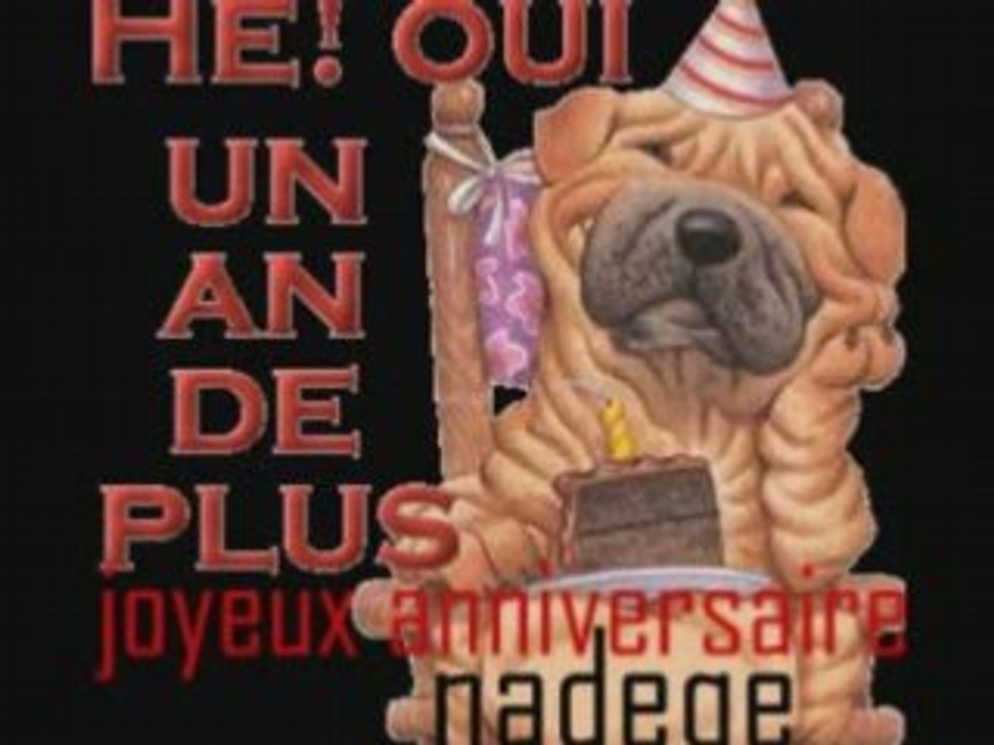 Joyeux Anniversaire Video Dailymotion