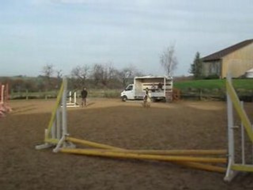 Margot et son poney Haristo