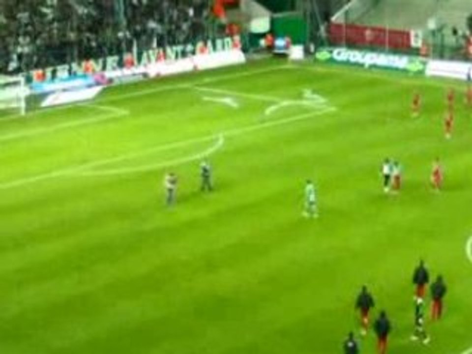 ASSE - Hapoel Tel Aviv _ Ambiance juste après la fin