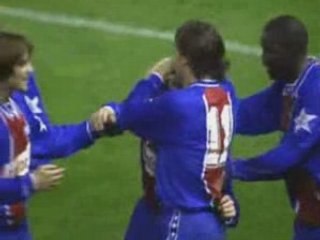 PSG 2-1 FC Barcelone - C1 94-95 - But de Guerin