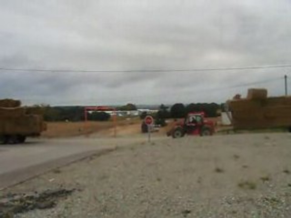 transport de foin
