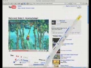 Youtube Wii shake tanıtımı (bigumigu.com)