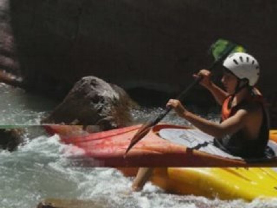 Descente des gorges de Daluis 2008