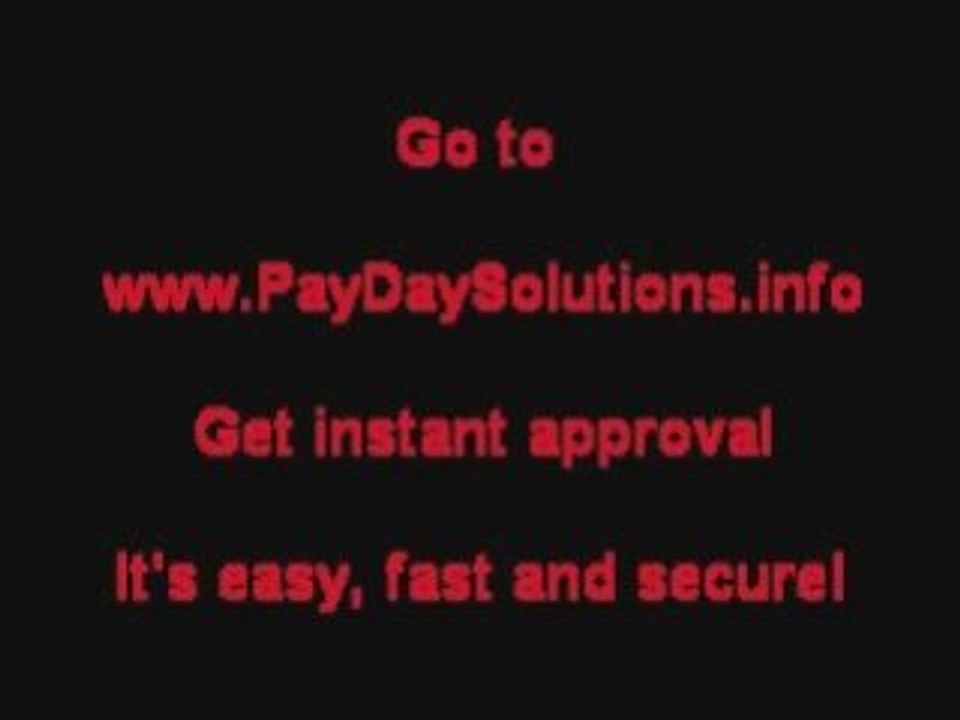 Payday Loan