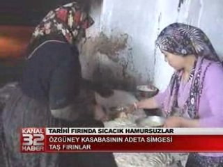 Yalvaç Özgüney Kasabası Tarihi fırında hamursuzlar